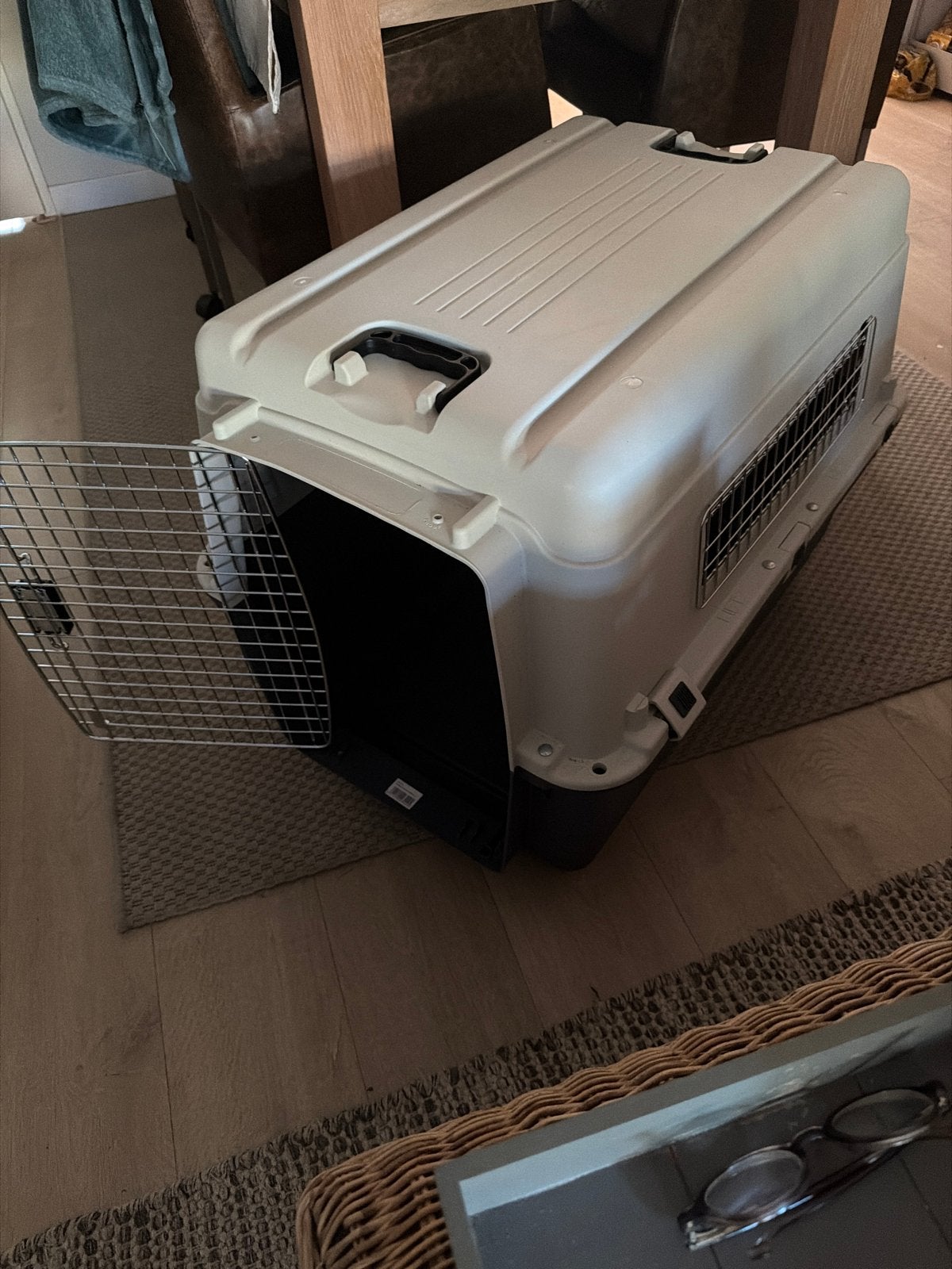 Hondenbench transportbox XXL, Dieren en Toebehoren, Ophalen, Zo goed als nieuw