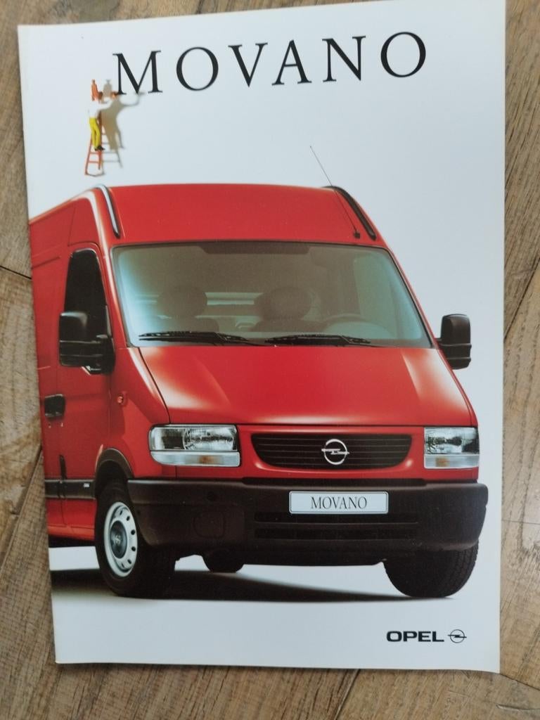Opel Movano Brochure 2000 - Nederlands, Opel, Zo goed als nieuw, Opel, Ophalen of Verzenden