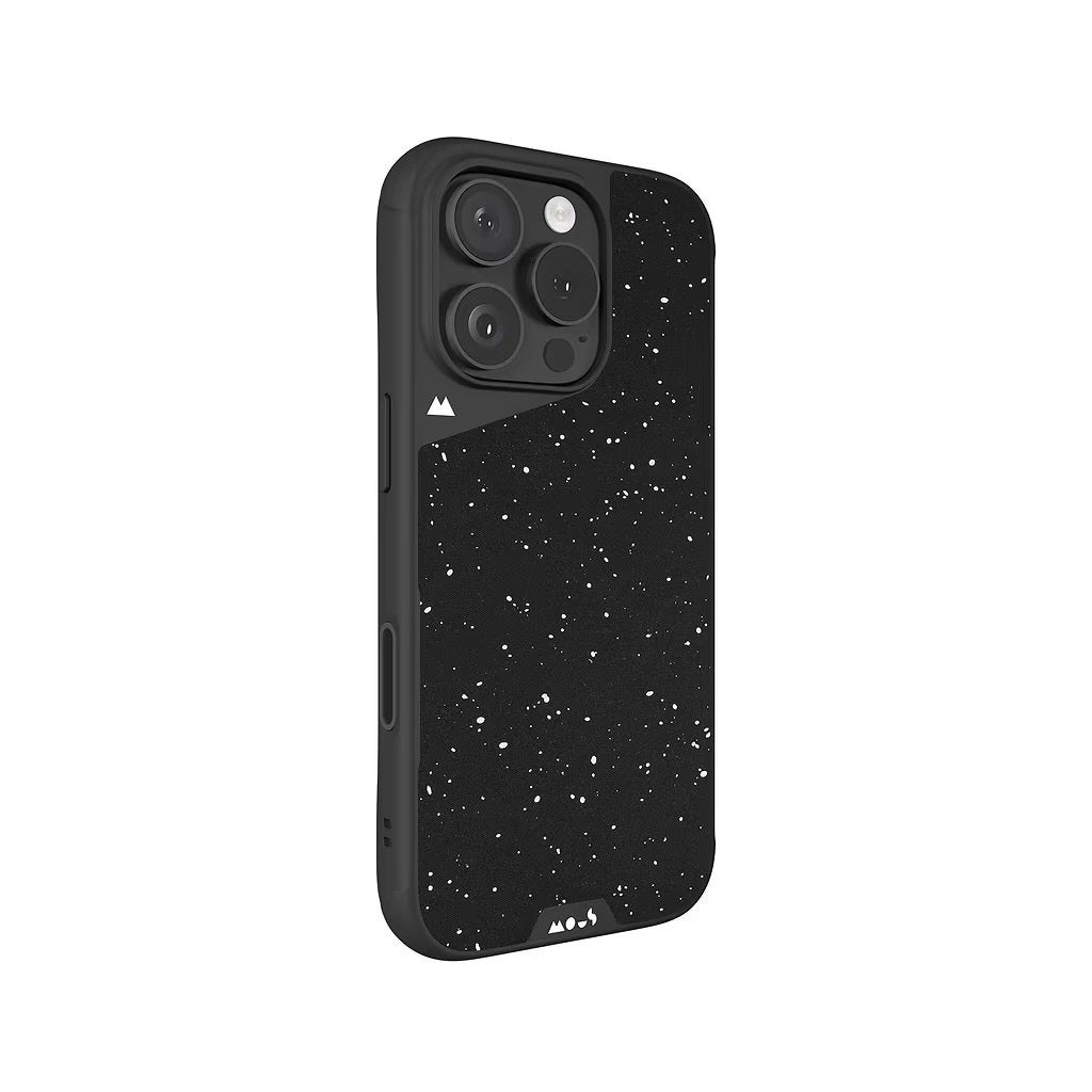 Mous Speckled Fabric iPhone 16 Pro Hoesje + Screensaver, Ophalen of Verzenden, Nieuw, Bescherming, Apple