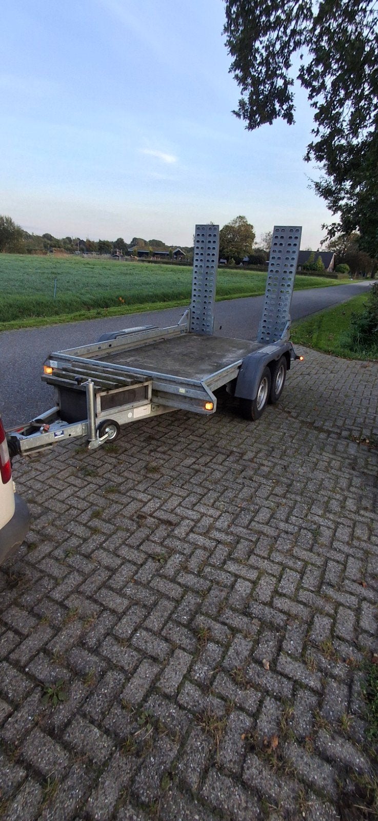 Böckmann oprijwagen 3500kg / autotransporter, Ophalen, Gebruikt