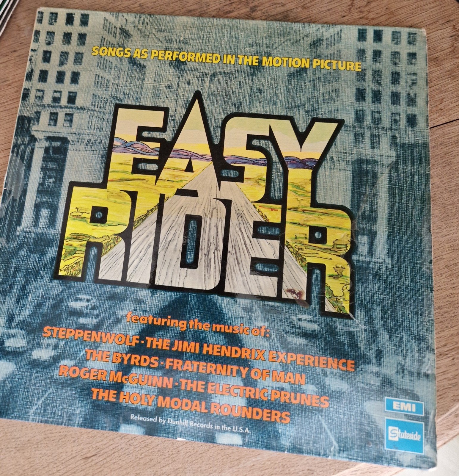 Easy Rider Soundtrack LP - Originele Persing, LP, Gebruikt, Soundtrack, Originele persing
