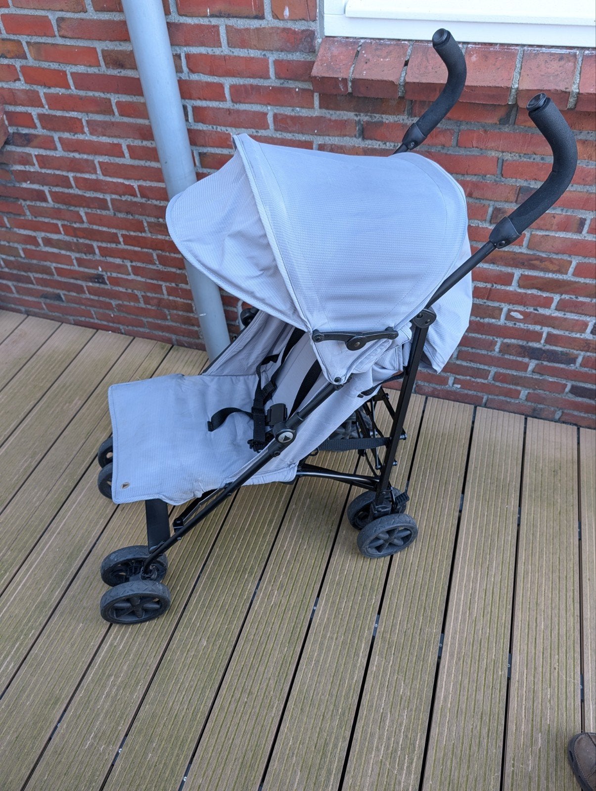 Lichtgewicht inklapbare buggy, Kinderen en Baby's, Ophalen, Gebruikt, Overige merken, Verstelbare rugleuning