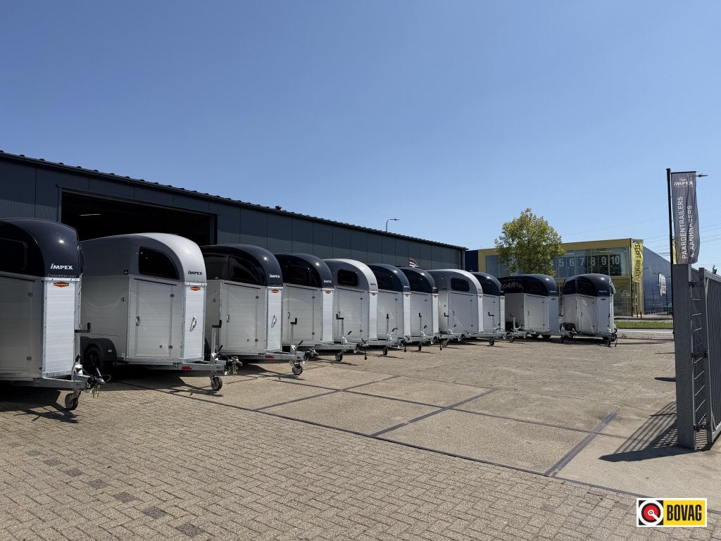 Bij Impex 10x Bockmann Champion Uno geheel aluminium nieuw!, Dieren en Toebehoren, Nieuw, Aluminium, 1½-paards trailer