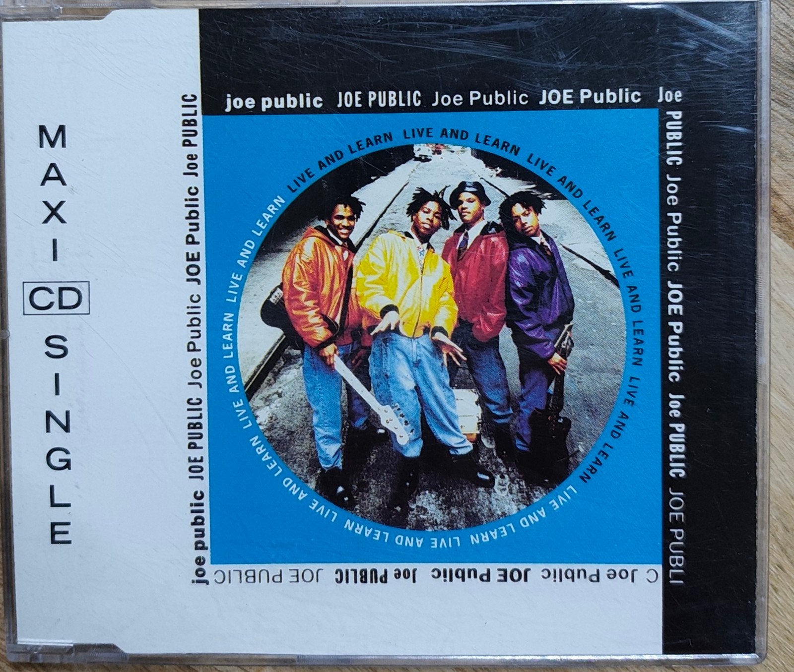 Joe Public - Live And Learn Maxi-Single CD (1991), Cd's en Dvd's, Cd Singles, Ophalen of Verzenden, Gebruikt, Hiphop en Rap