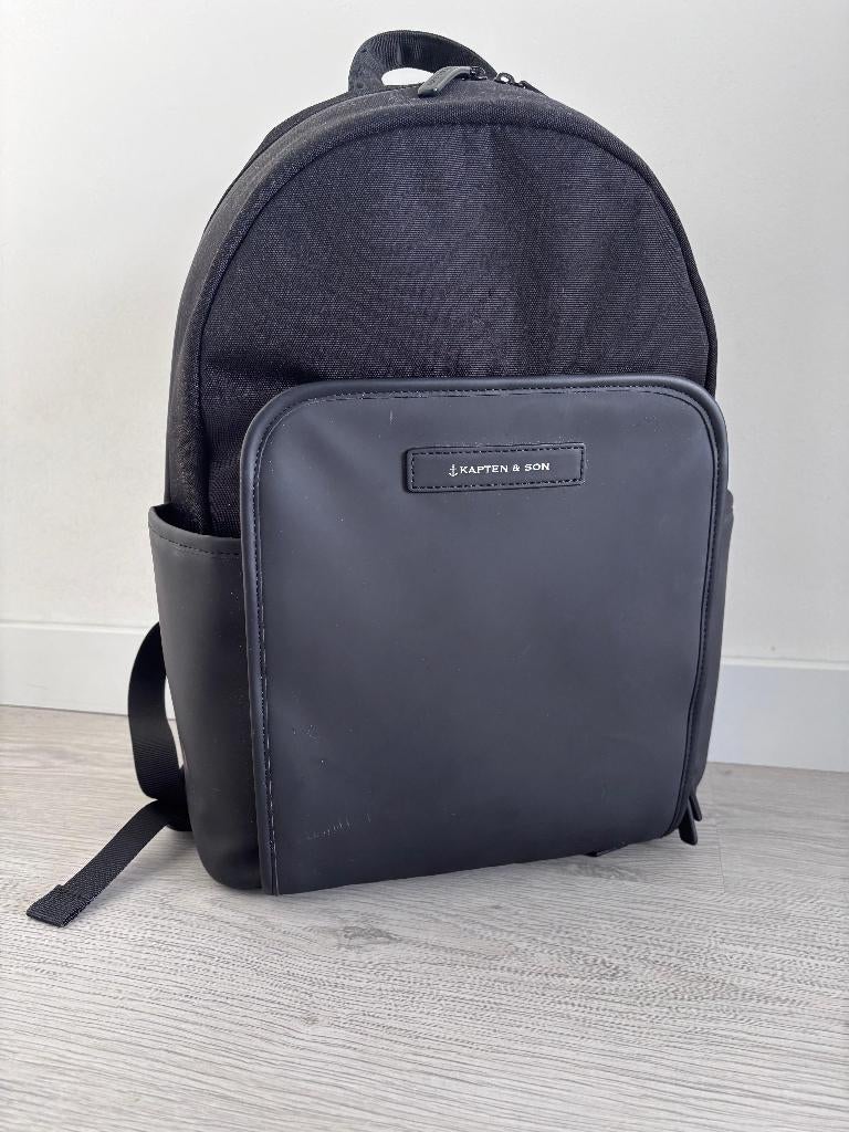 Kapten en Son laptoptas te koop, Waterafstotend, Nieuw, Ophalen of Verzenden, Zwart