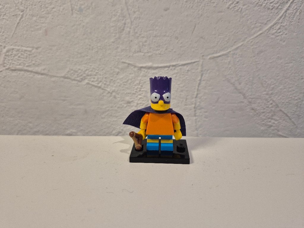 Lego Collectible Minifigure Series Simpsons 2 Bartman, Gebruikt, Lego, Compleet, Ophalen of Verzenden