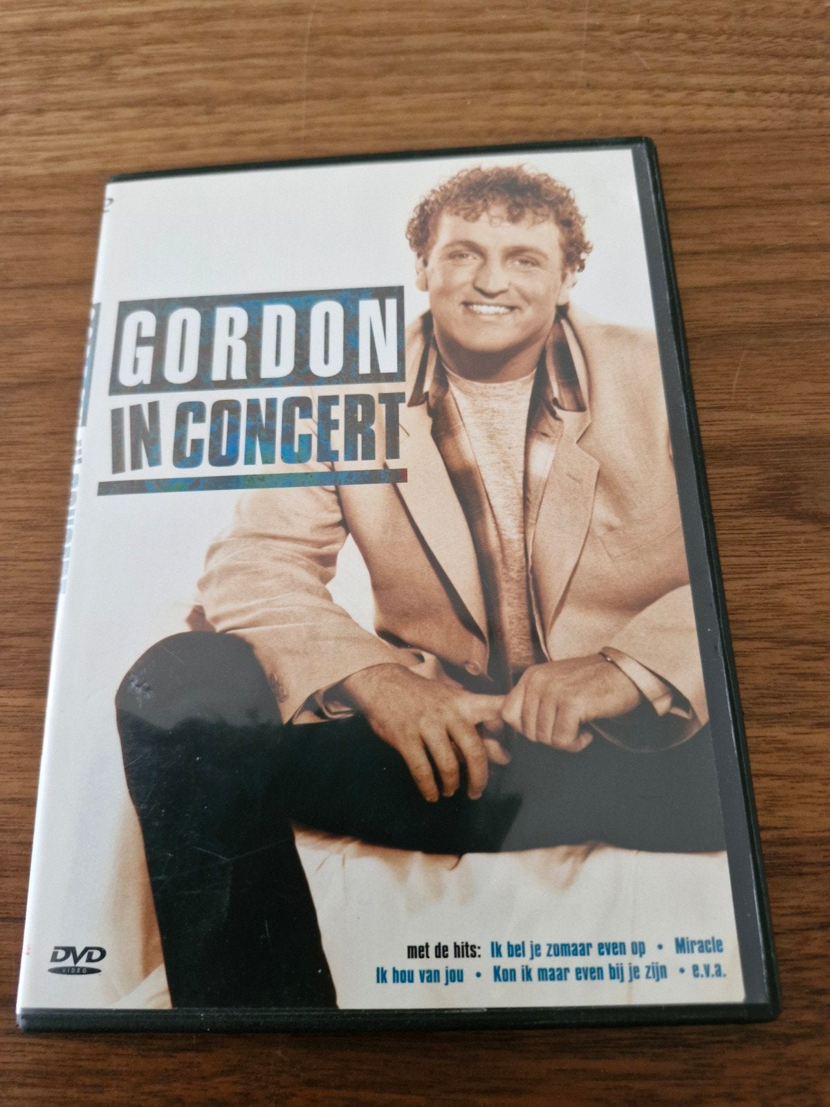 Gordon in Concert DVD - Live optreden met hits, Gebruikt, Alle leeftijden, Concert, Inclusief doosje