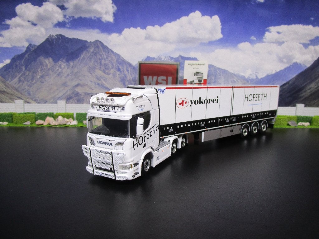 wsi 01-4222 hofseth,scania r highline cr20h, Ophalen of Verzenden, Nieuw, Bus of Vrachtwagen, Wsi