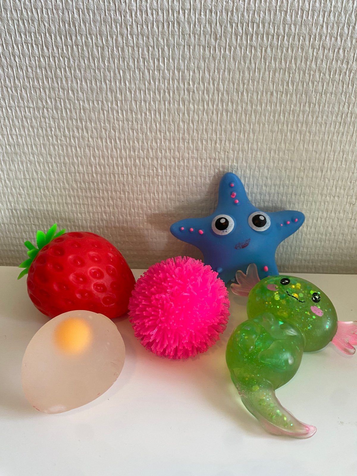 Squishy set, Verzamelen, Speelgoed, Ophalen of Verzenden, Gebruikt