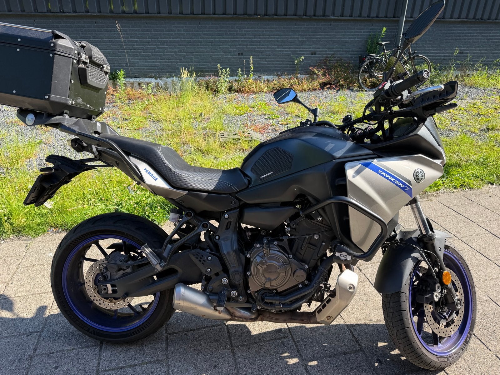 Yamaha Tracer 7 - Perfecte Toermotor A2 met Topkoffer, Motoren, Handvatverwarming, 2 cilinders, Gebruikt, Particulier