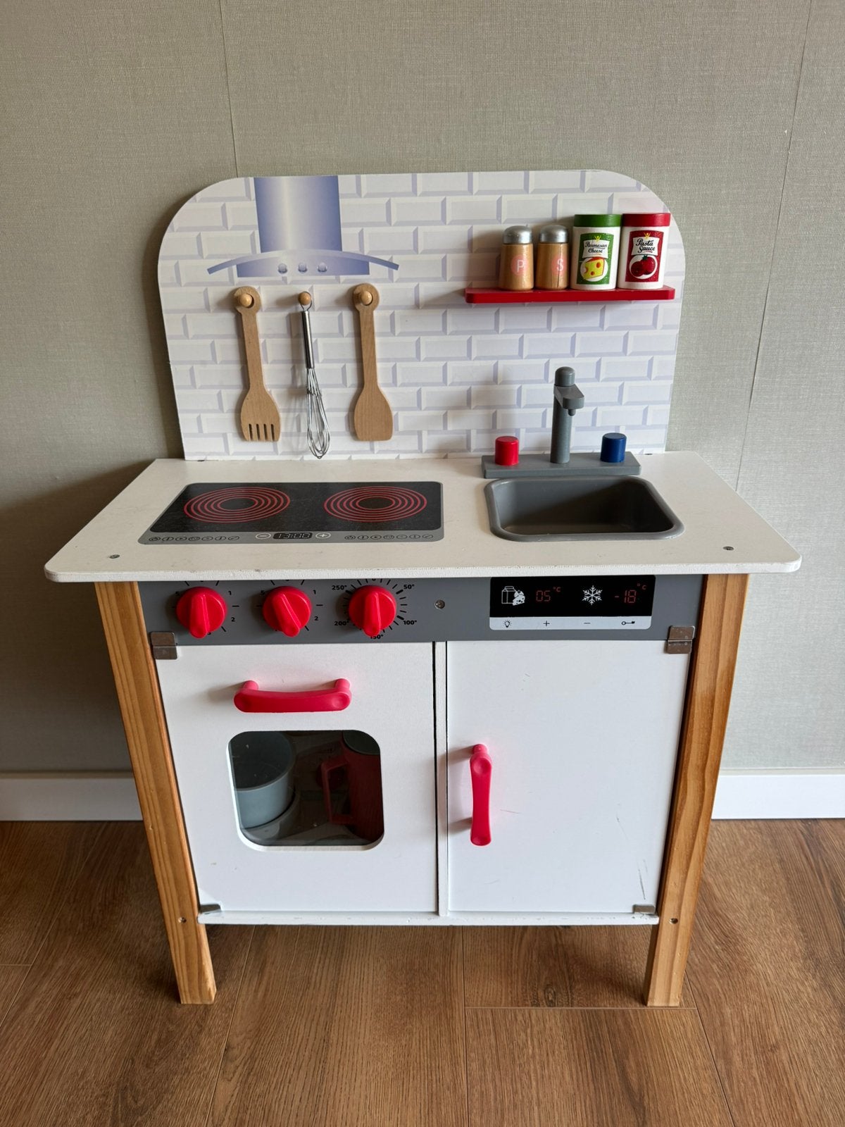 Speelkeukentje, Ophalen, Gebruikt, Hout, Speelkeuken