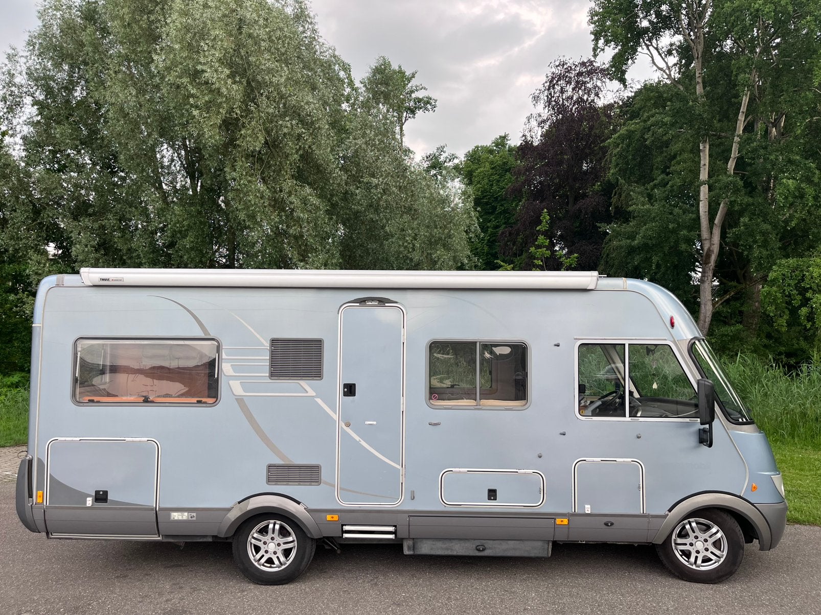 🚐 Fijne Gezinscamper 🚐 Hymer 6 zit en 6 slaapplaatsen, Caravans en Kamperen, Campers, Integraal, Fiat, 6 tot 7 meter, Particulier