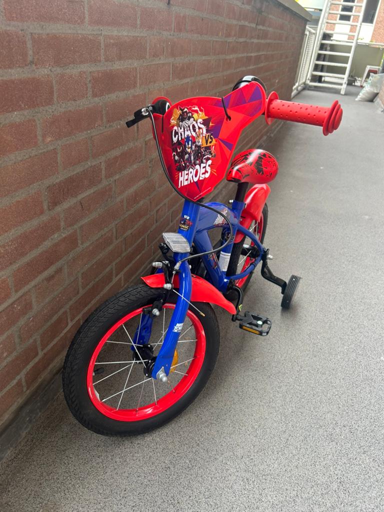 Kinderfiets, Terugtraprem, Zijwieltjes, Nieuw, Ophalen of Verzenden