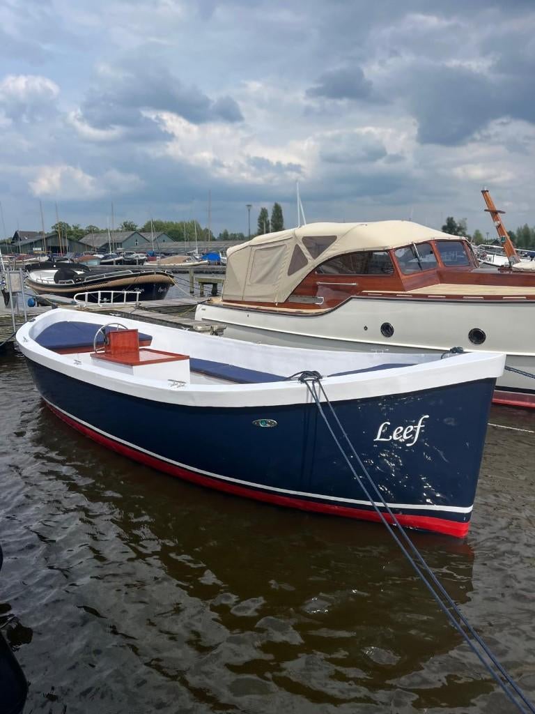 Prachtige reddingssloep ca 8 x 2,7 met 3 cil. dieselmotor, Watersport en Boten, Sloepen, Gebruikt, Binnenboordmotor, 1 cm, Diesel