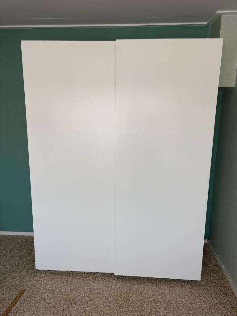 kledingkast, Ophalen, Met deur(en), Gebruikt, 100 tot 150 cm