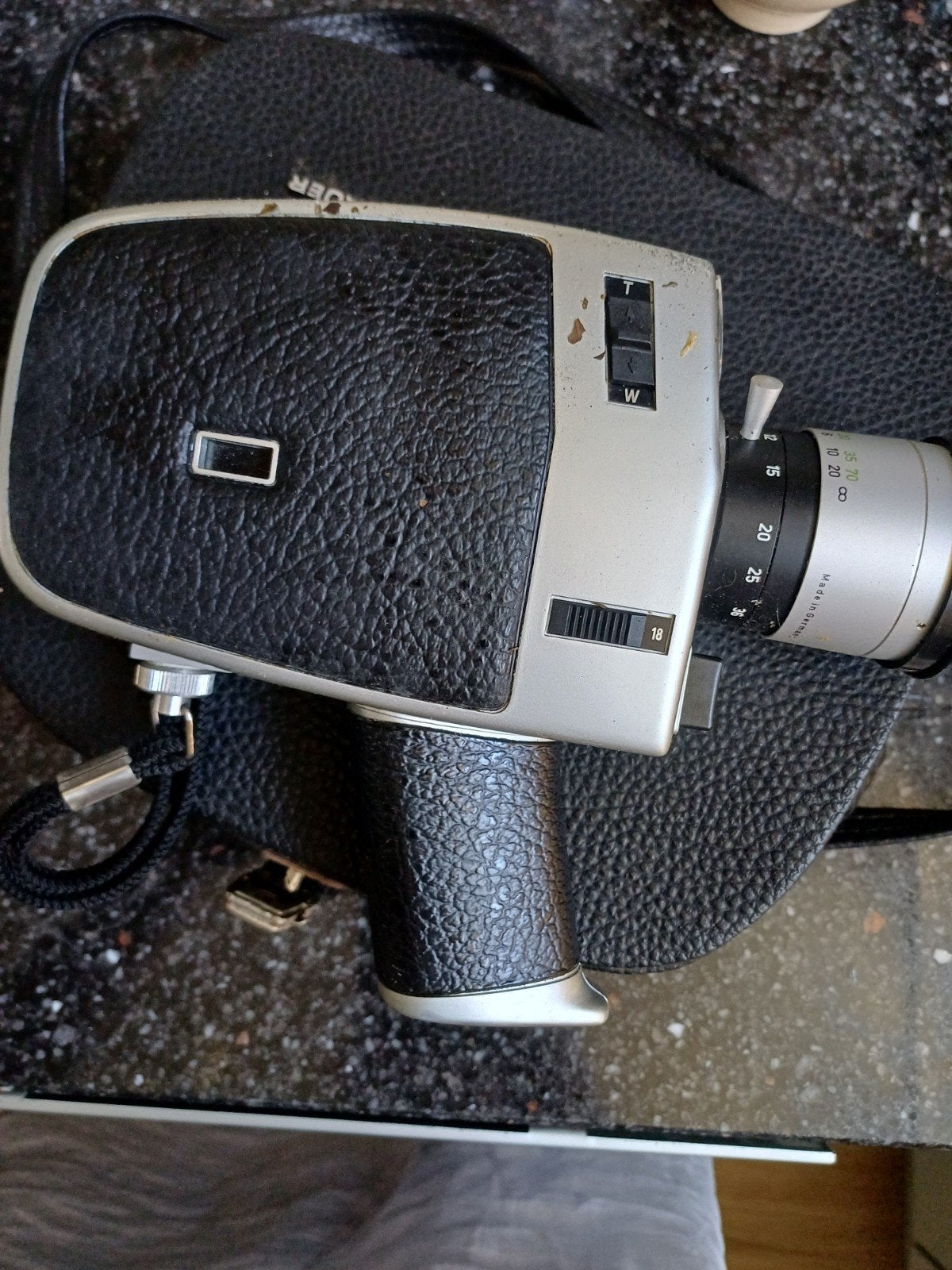 Oude Bauer filmcamera - Vintage 8mm camera, Ophalen, 8mm, Camera
