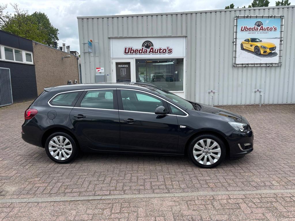Opel Astra Sports Tourer 1.4 Turbo Cosmo --AUTOMAAT--NL AUTO, Euro 5, 15 km/l, Gebruikt, Zwart