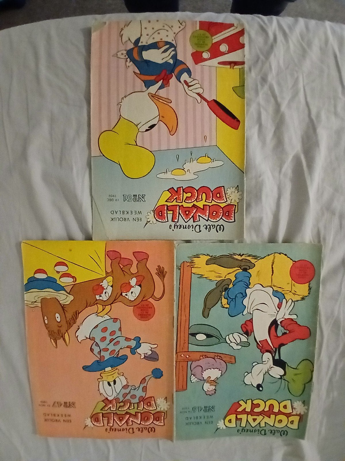 3 Donald Ducks uit 1959 - Zeldzame Vintage Stripboeken, Boeken, Stripboeken, Ophalen, Gelezen, Walt Disney  Donald duck, Meerdere stripboeken