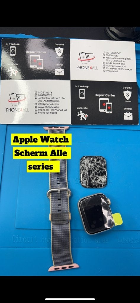 APPLE WATCH SCHERM REPARATIE, Telecommunicatie, Mobiele telefoons | Apple iPhone, Zo goed als nieuw, Zonder abonnement, Zonder simlock