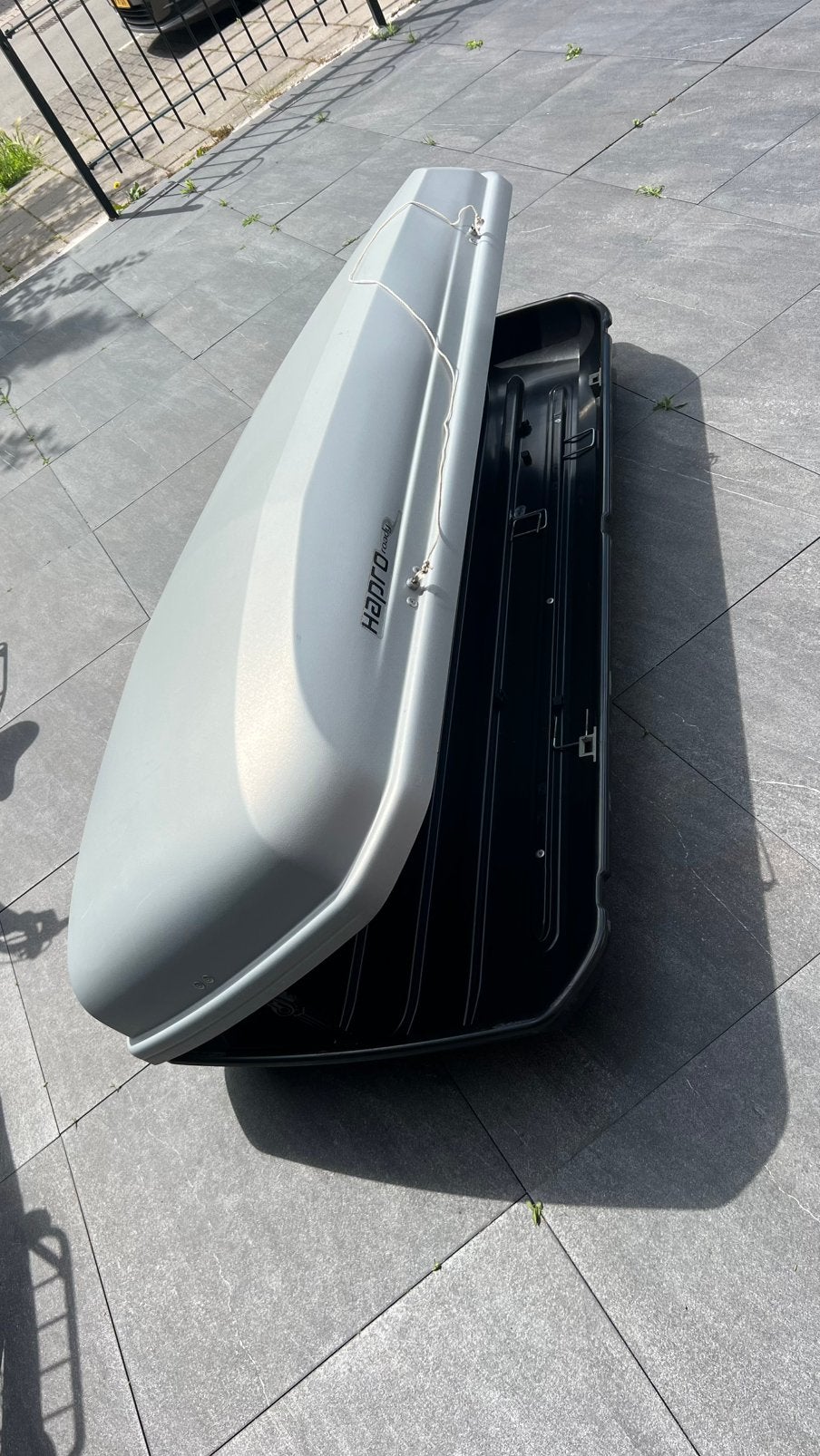 Hapro Roady 420 Dakkoffer - 193x80x40 cm, Auto diversen, Dakkoffers, Ophalen, Gebruikt