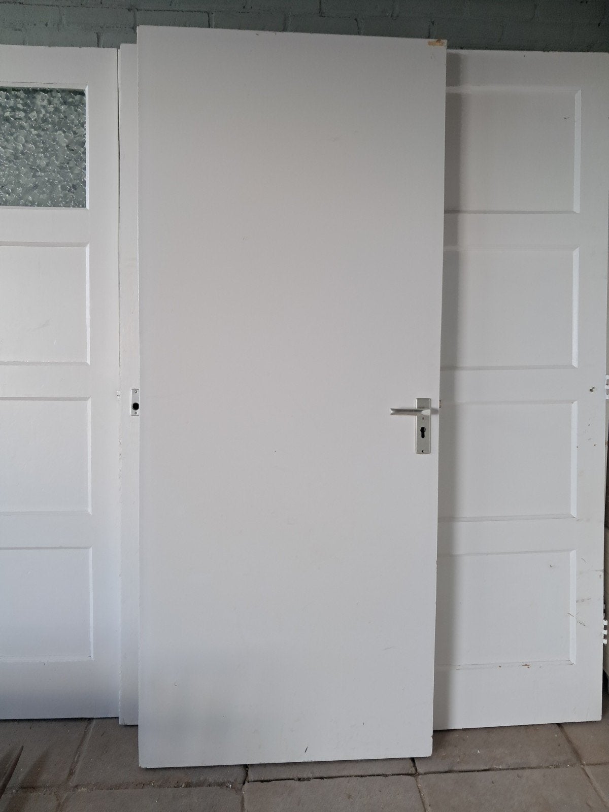 stompe massieve deur, Ophalen, Gebruikt, 80 tot 100 cm, Binnendeur