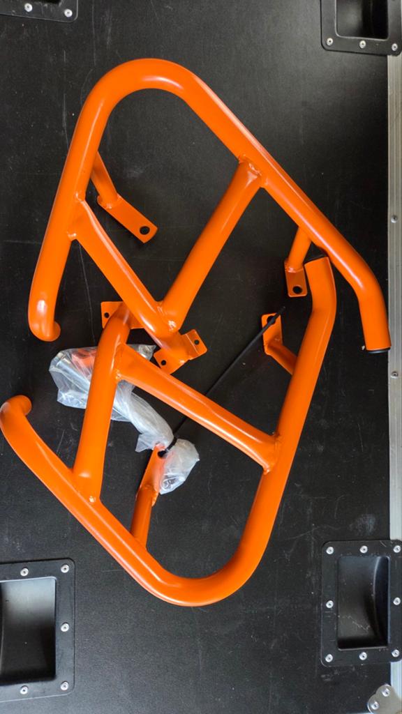 KTM 390 Adventure Valbeugels / Crashbars – Oranje, Ophalen, Gebruikt