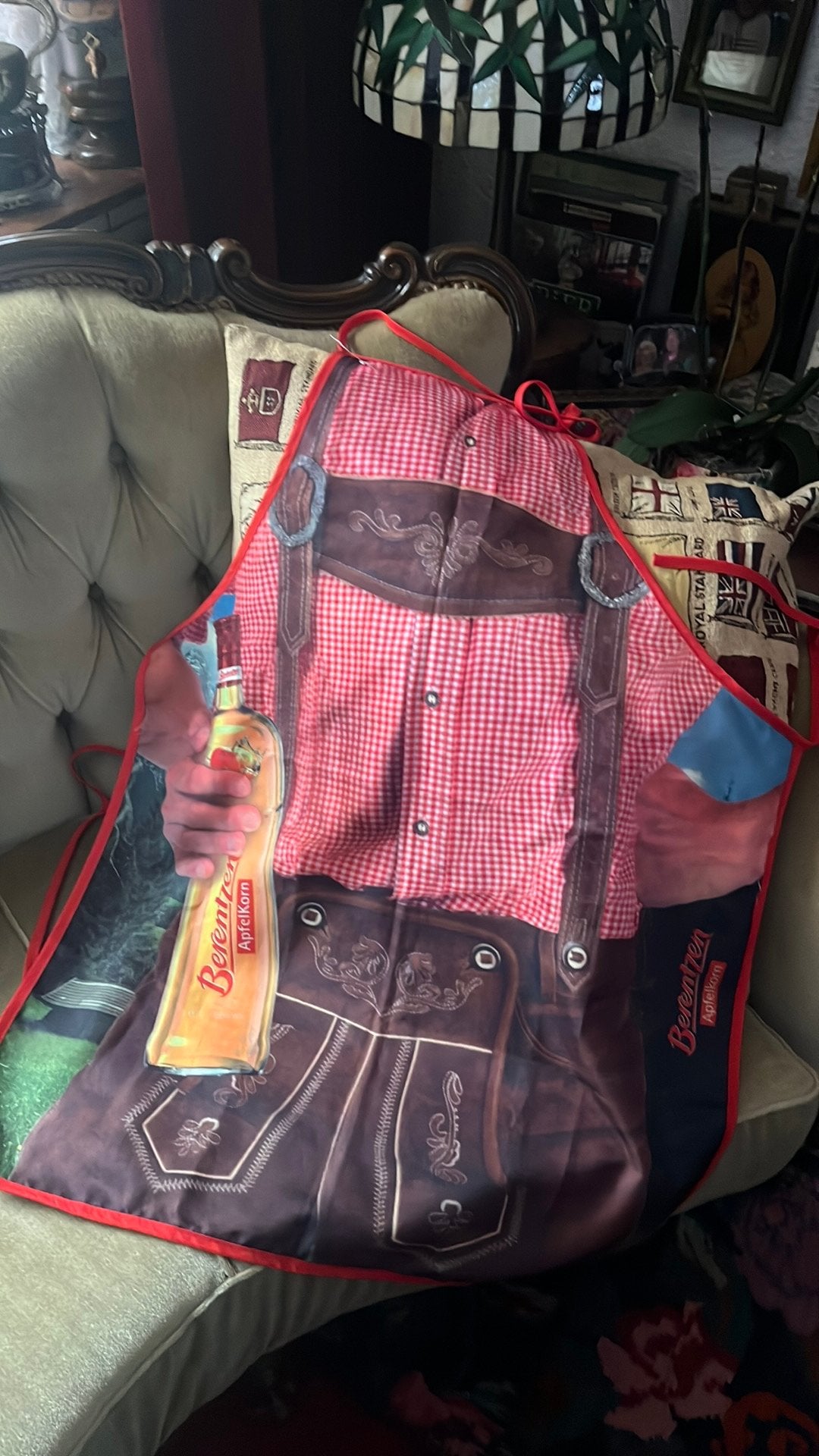 Feest schort, Ophalen of Verzenden, Zo goed als nieuw