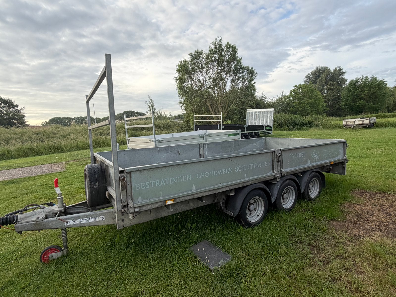 Ifor williams LM146G tridem, BJ 2019, Ophalen, Zo goed als nieuw
