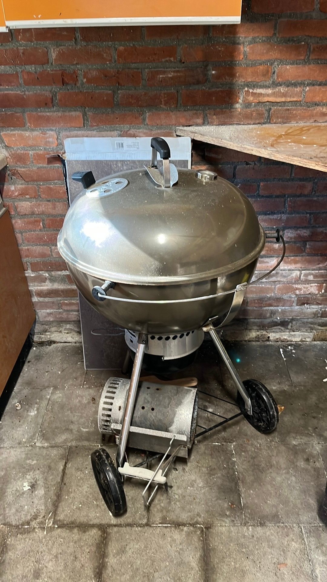 Weber barbecue, Ophalen, Zo goed als nieuw