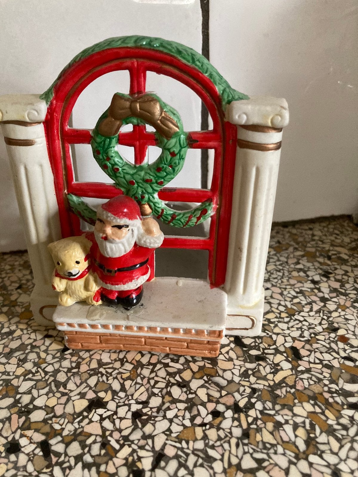 Kandelaar kerst, Ophalen of Verzenden, Zo goed als nieuw
