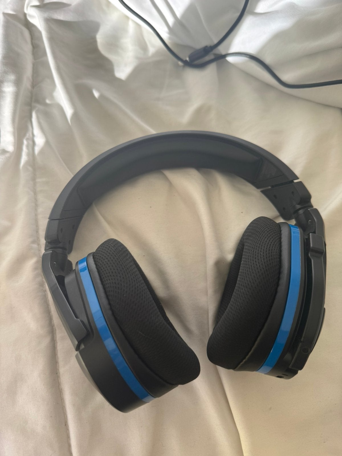Mooie gaming headset plus headset houder, Computers en Software, Headsets, Ophalen, On-ear, Zo goed als nieuw, Draadloos