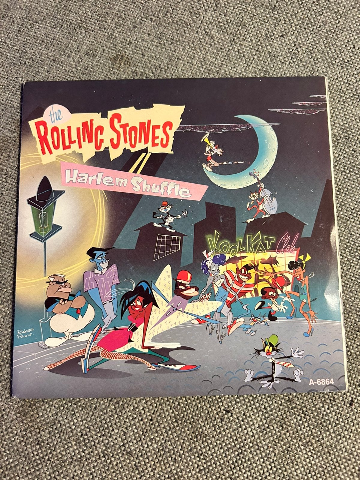The Rolling Stones Harlem Shuffle, Ophalen of Verzenden, Zo goed als nieuw, 7 inch, Pop