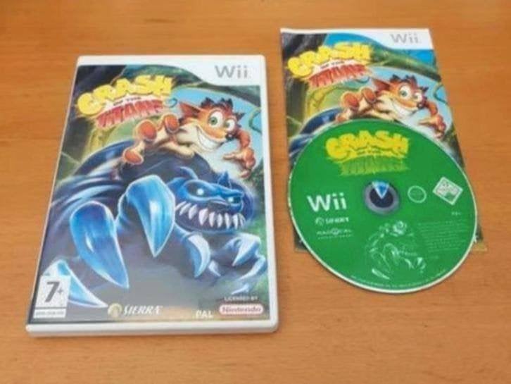 Wii | Crash of the Titans, Spelcomputers en Games, Avontuur en Actie, Gebruikt, 1 speler, Ophalen of Verzenden
