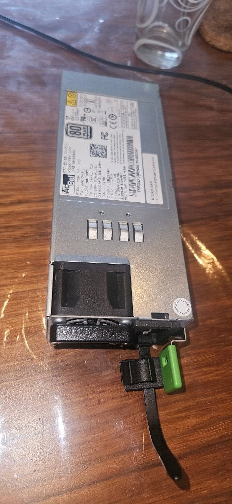 Voeding AcBel R1CA2801A 800W PSU 12 Volt 66 Ampere, Ophalen of Verzenden, Zo goed als nieuw