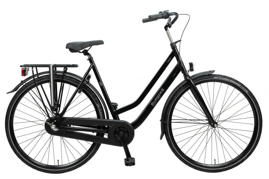 Burgers Breeze zwart dames 57cm 28inch, 56 cm of meer, Nieuw, Overige merken, Versnellingen