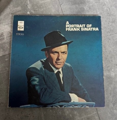 Frank Sinatra - A Portrait Of Frank Sinatra LP, Beschermende buitenhoes, LP, Gebruikt, Pop