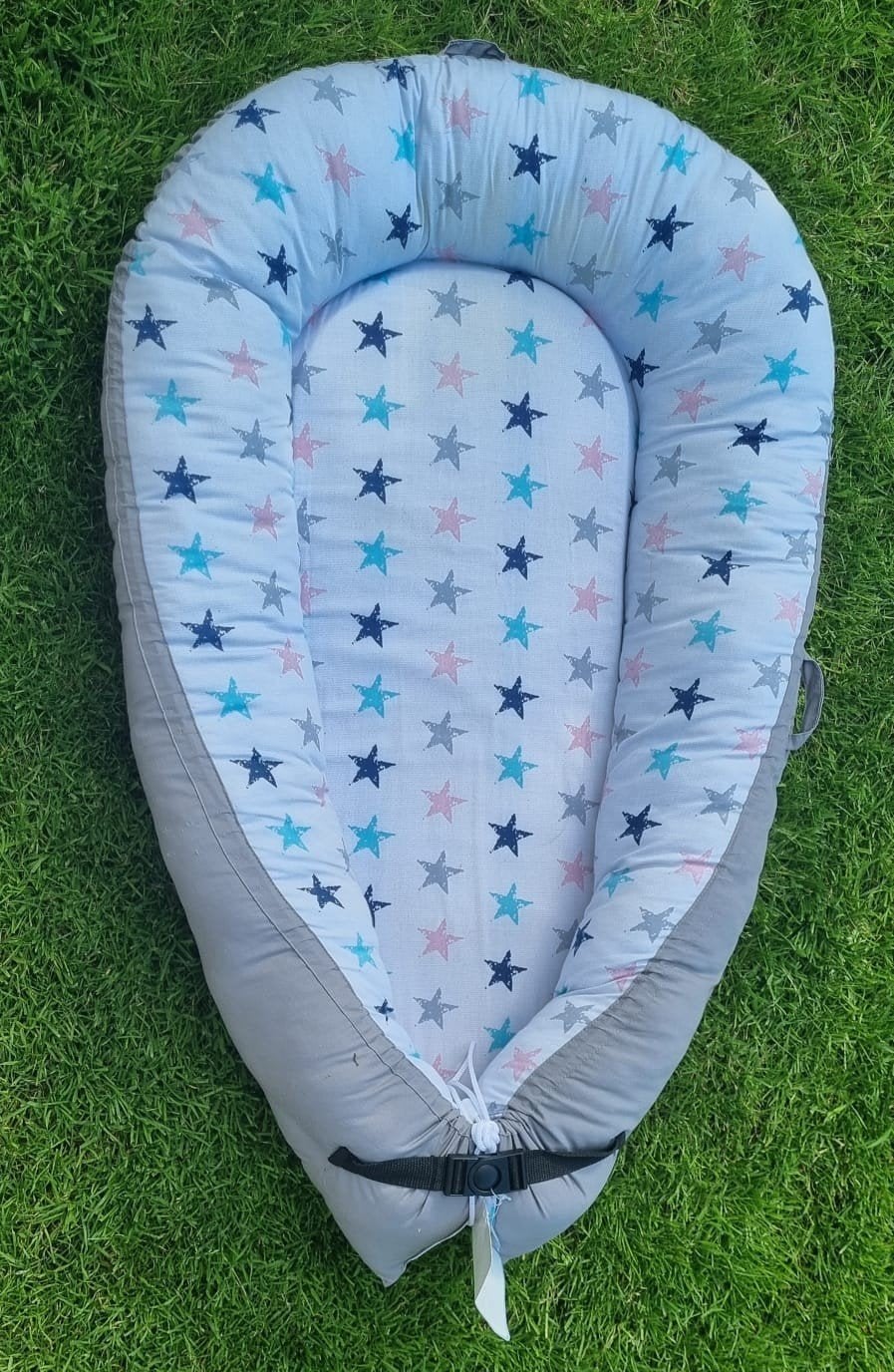Baby nestje met sterrenprint - Gebruikt, Ophalen of Verzenden