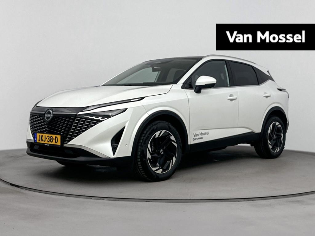 Nissan Qashqai 1.5 e-Power N-Connecta | Apple Carplay & Andr, Auto's, Nissan, 190 pk, 2 kWh, Wit, Origineel Nederlands