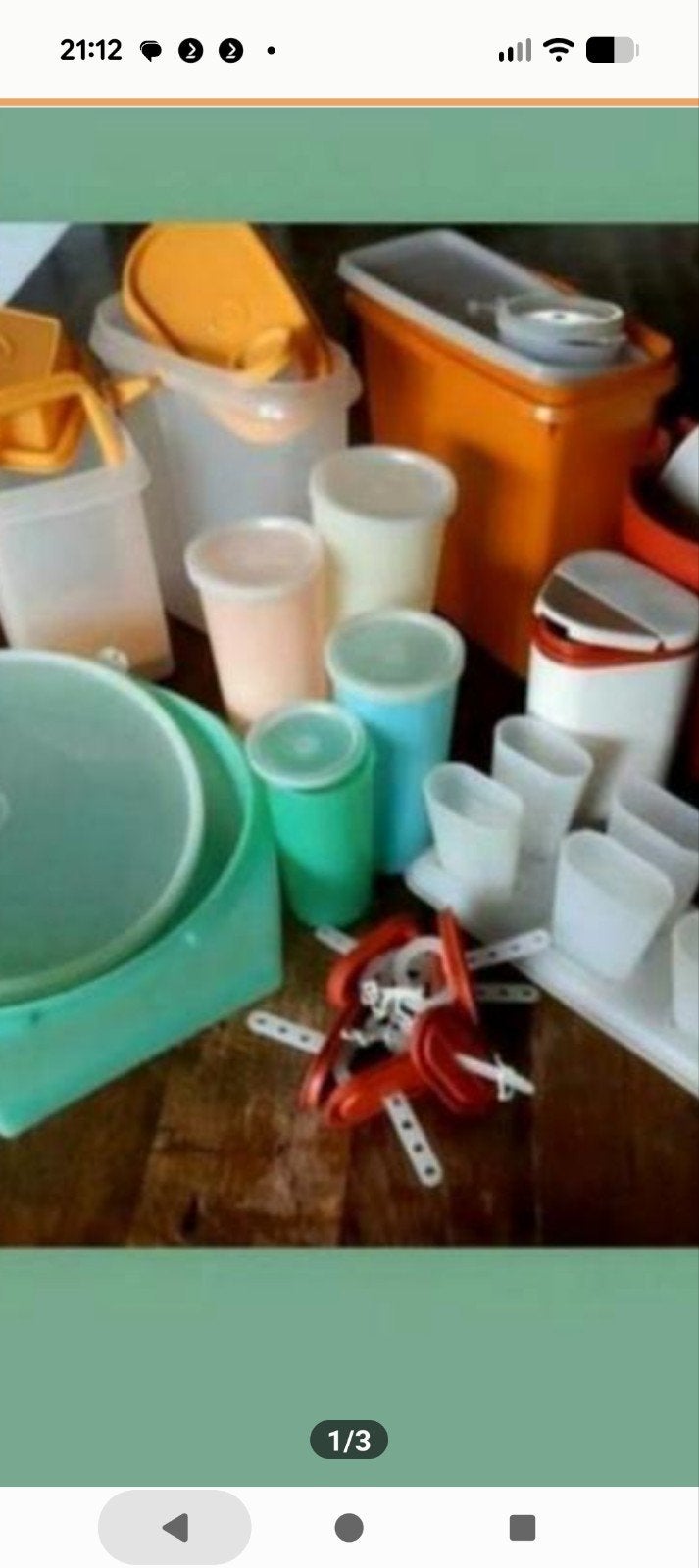 Tupperware veel delen, Ophalen, Zo goed als nieuw