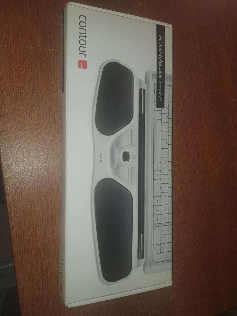 Contour RollerMouse Free 2 Ergonomische Muis, Computers en Software, Muizen, Muis, Ergonomisch, Contour, Ophalen of Verzenden