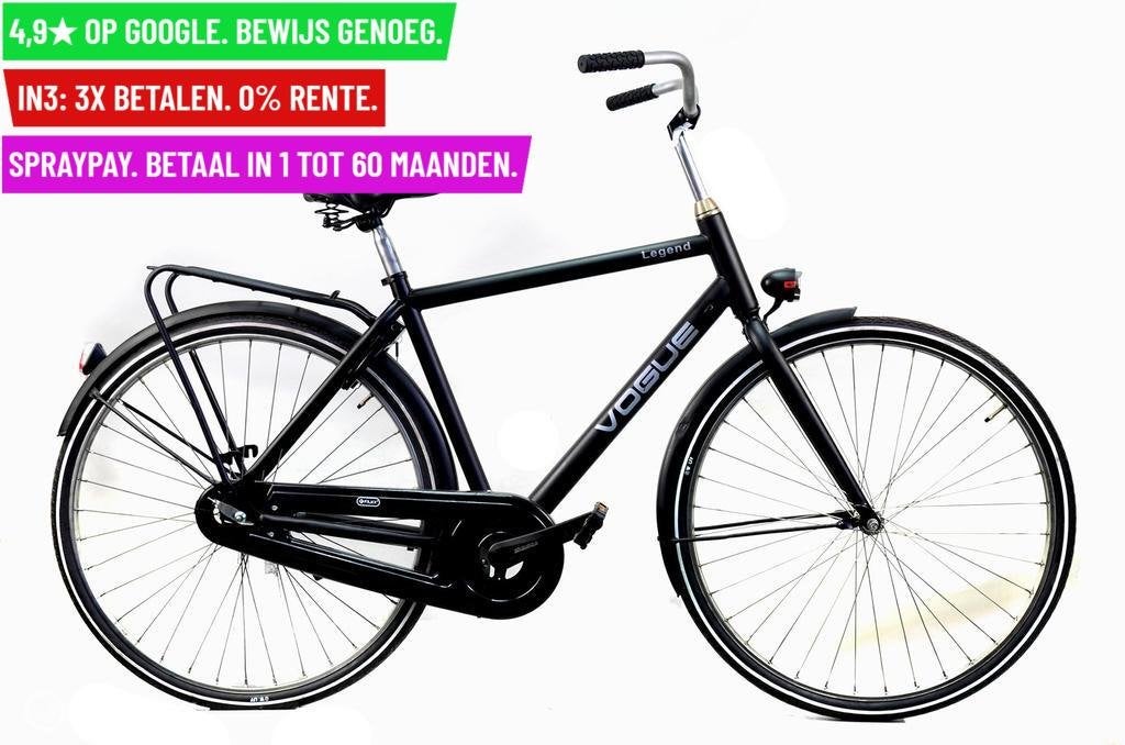 Herenfiets Vogue Legend 28"/54cm/1ver - Garantie/Levering, Fietsen en Brommers, Fietsen | Heren | Herenfietsen, Overige merken
