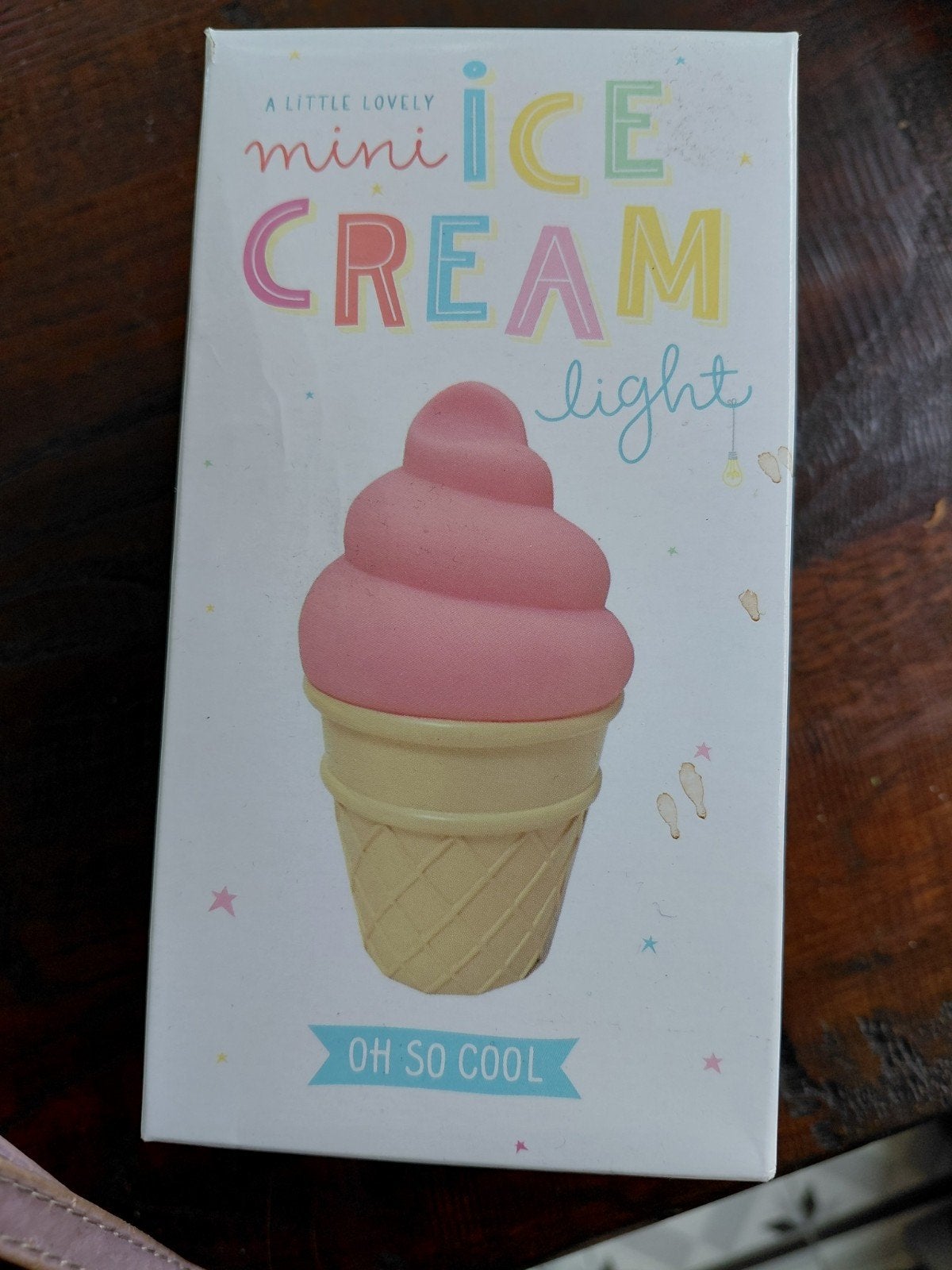 A Little Lovely Company Mini Ice Cream Light Roze, Ophalen of Verzenden, Nieuw