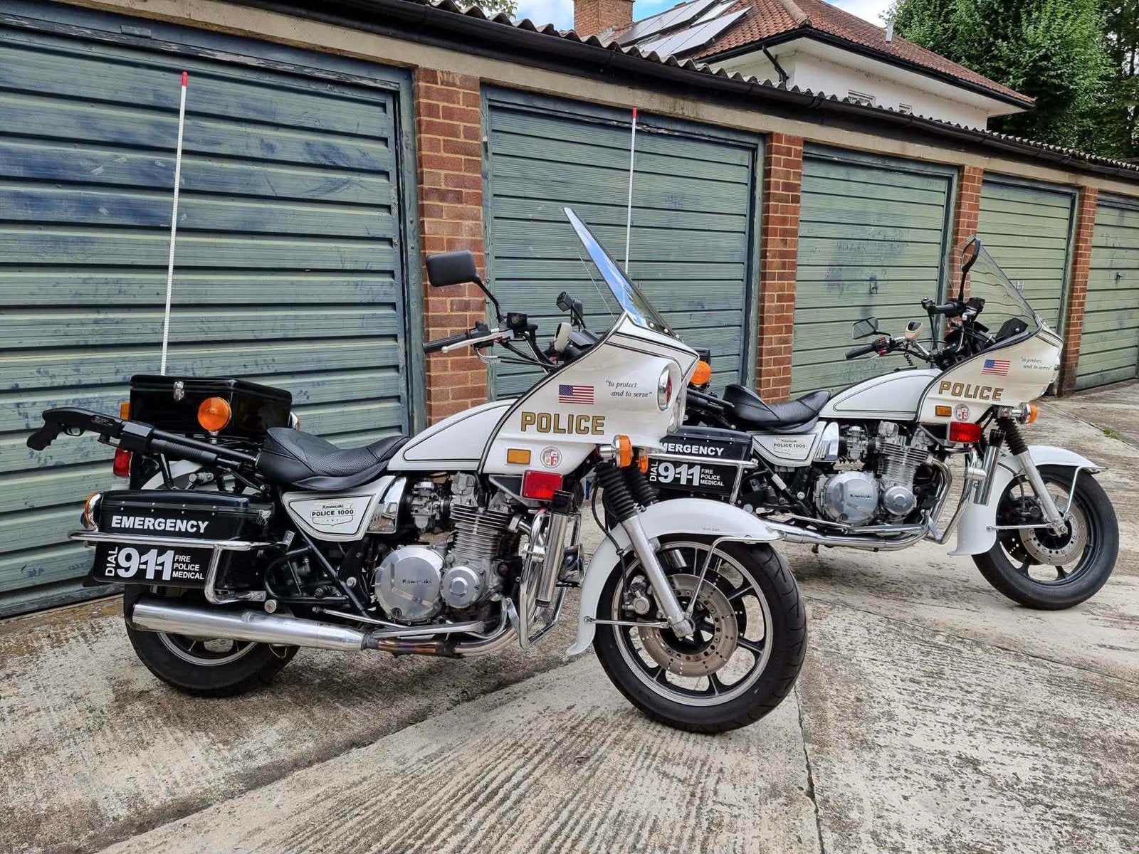 2 stuks Kawasaki Z1000 Police, Motoren, 4 cilinders, Motorrijbewijs A, Gebruikt, Particulier