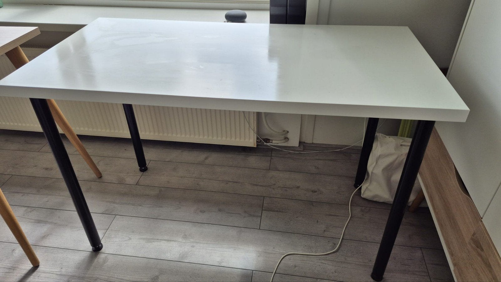 Ikea Linnmon Tafel/bureau, Ophalen, Gebruikt, 100 tot 150 cm, 50 tot 100 cm