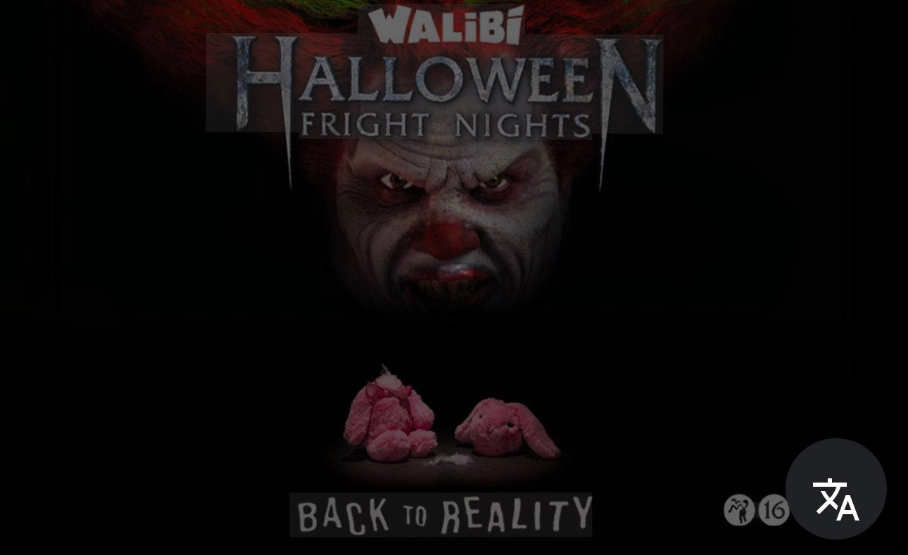 Walibi Fright Night - 18 oktober 2026, Twee personen