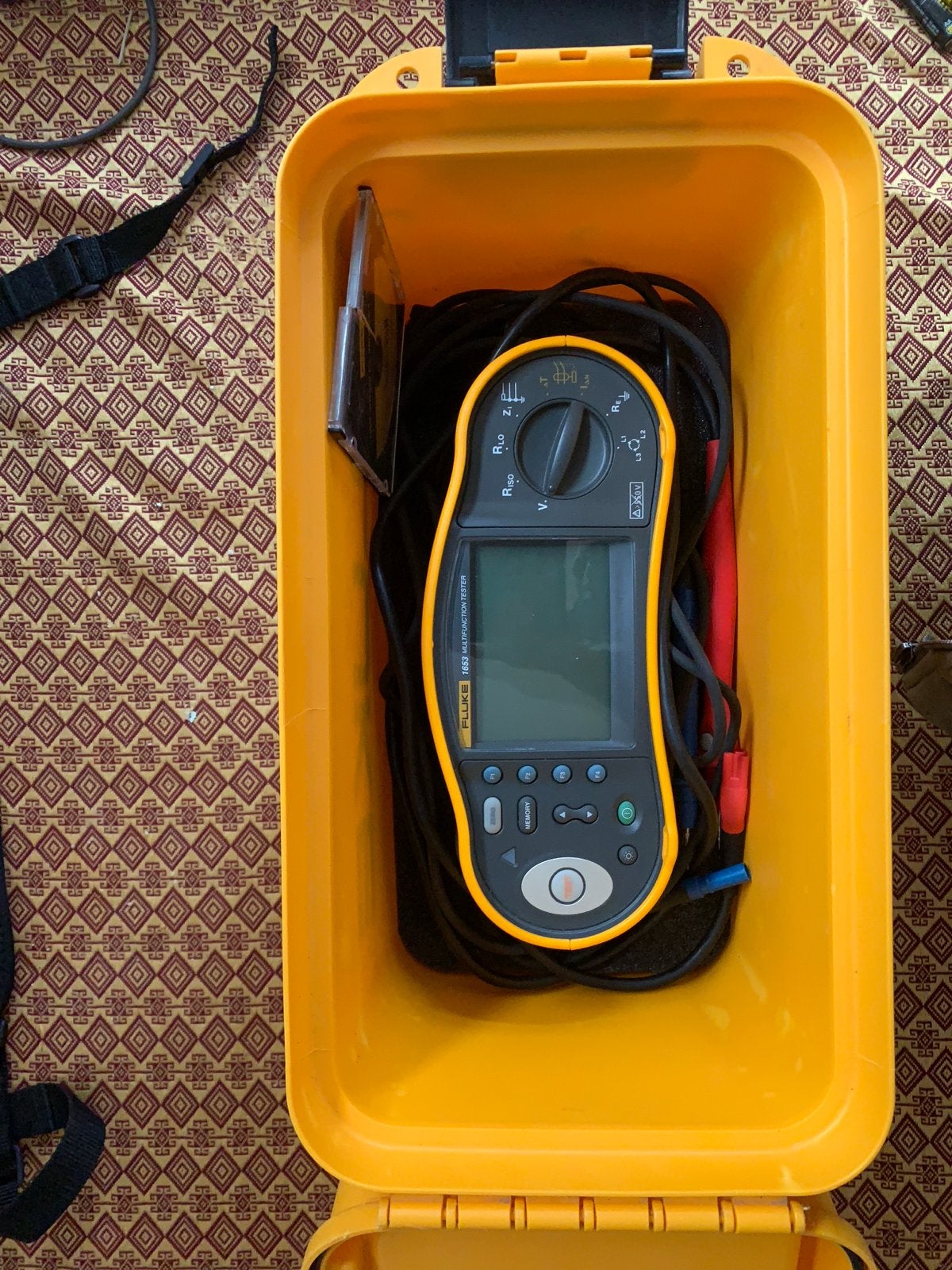 Fluke 1653 Installatietester - Kalibratie Nodig, Ophalen of Verzenden, Gebruikt
