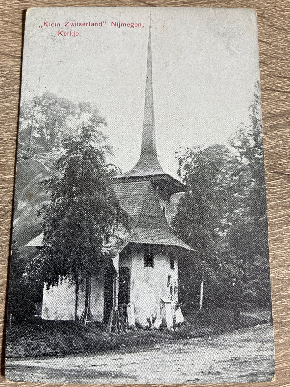 Oude Ansichtkaart Nijmegen, Klein Zwitserland, Kerkje, Ophalen of Verzenden, Voor 1920, Ongelopen, Gelderland
