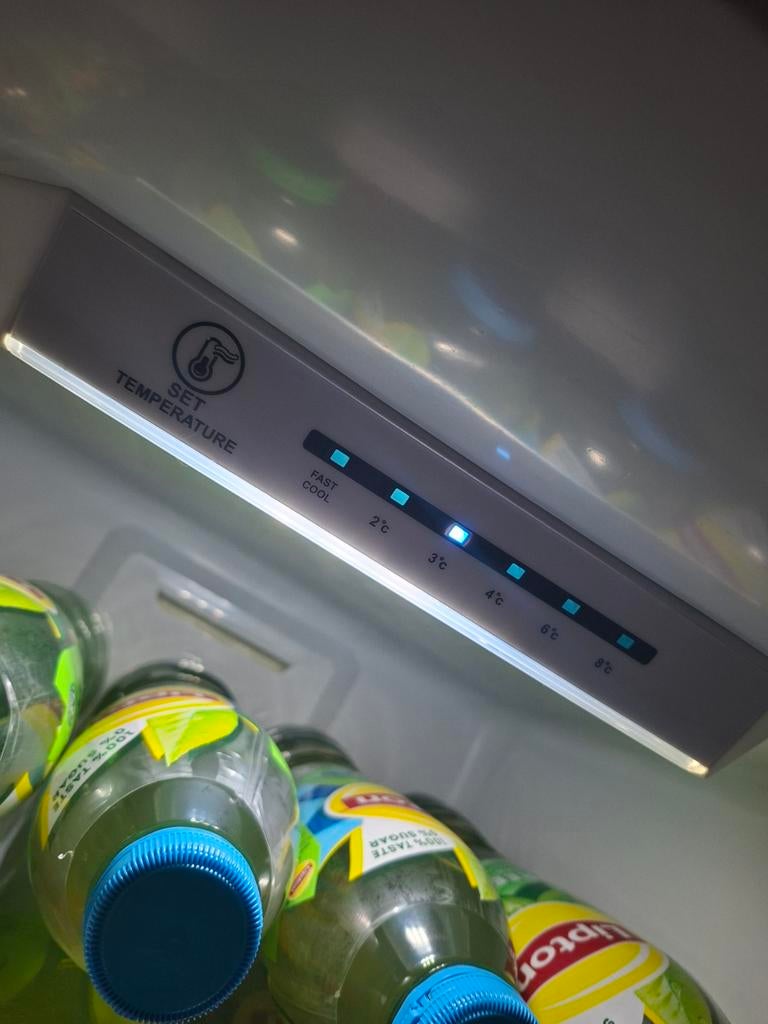 Inventum Koelkast met Vriezer - Ruim en Energiezuinig, Witgoed en Apparatuur, Gebruikt, 200 liter of meer, 60 cm of meer, Met aparte vriezer