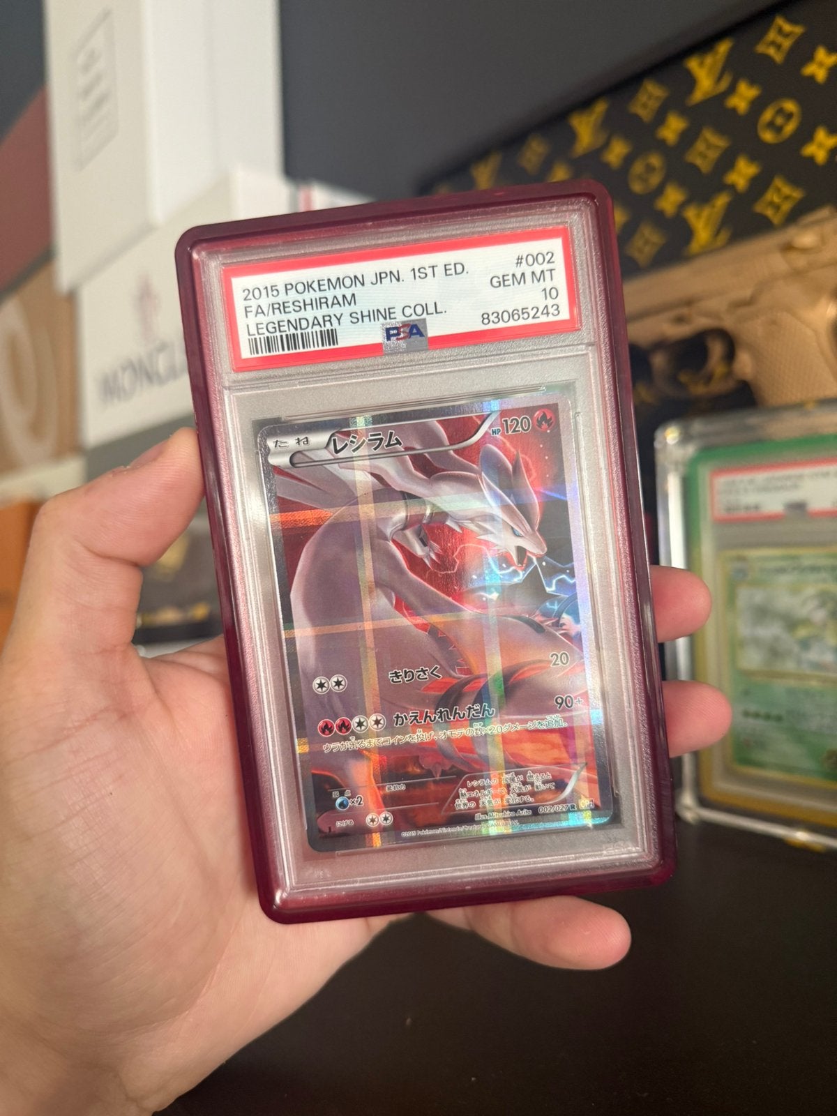 Reshiram Legendary Shine Collection PSA 10, Hobby en Vrije tijd, Verzamelkaartspellen | Pokémon, Ophalen of Verzenden, Nieuw, Losse kaart