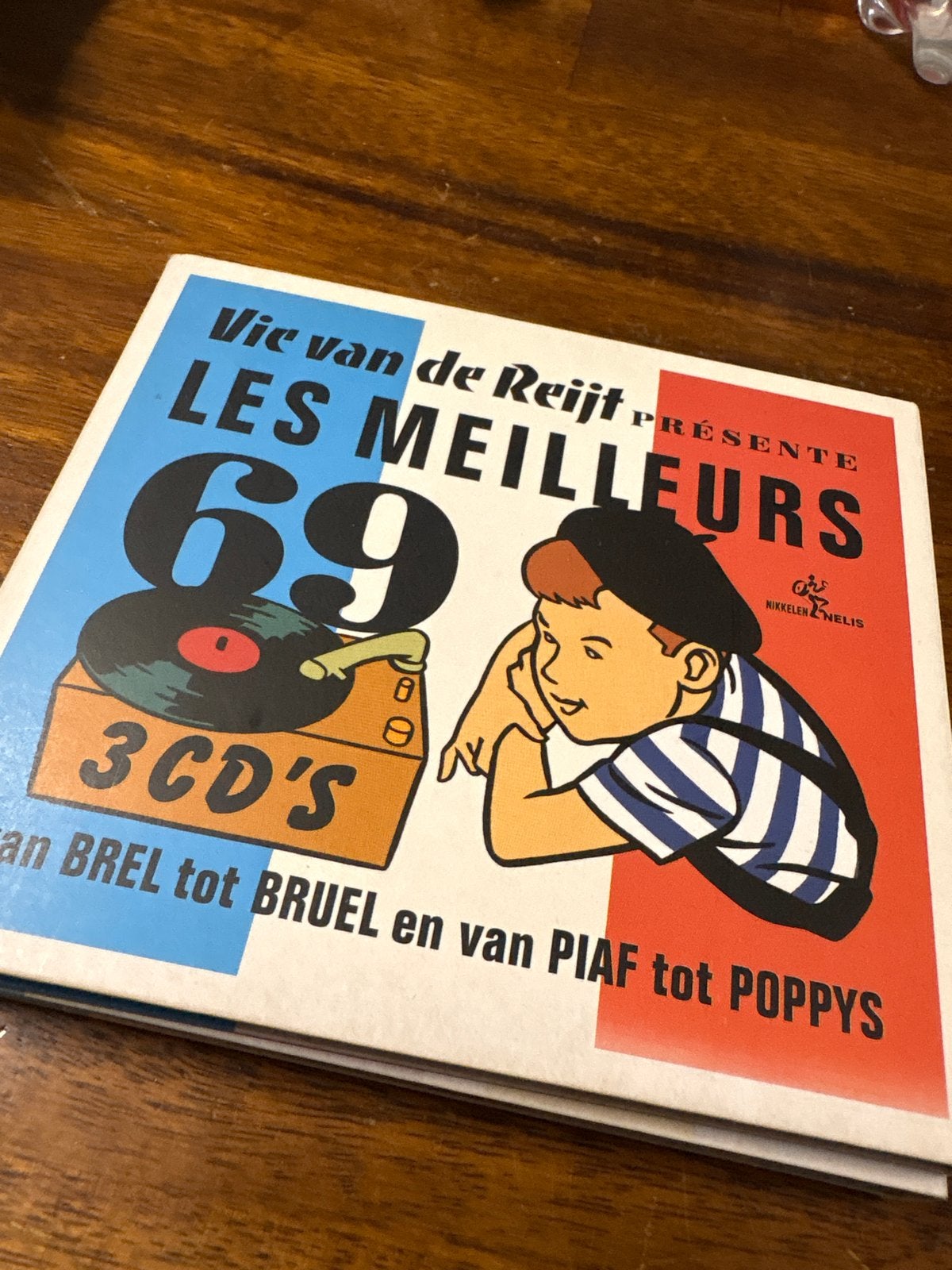 Vic van de Reijt presenteert: Les Meilleurs 69 3CD's, Boxset, Ophalen of Verzenden, Zo goed als nieuw, Inclusief boekje
